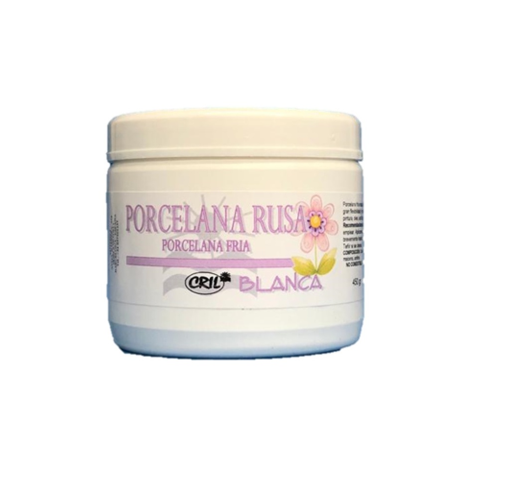 Porcelana Rusa 450 G. Blanco