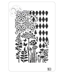 [848163.0] Stencil 20*30 Cm. 163 Mix Media