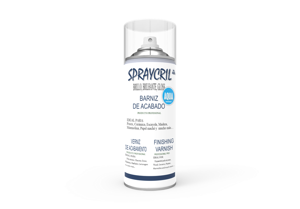 Spraycril Aqua Barniz Brillo