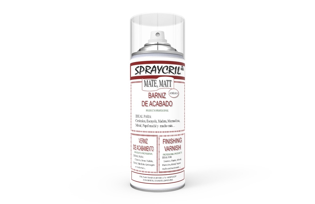 Barniz Spraycril Mate