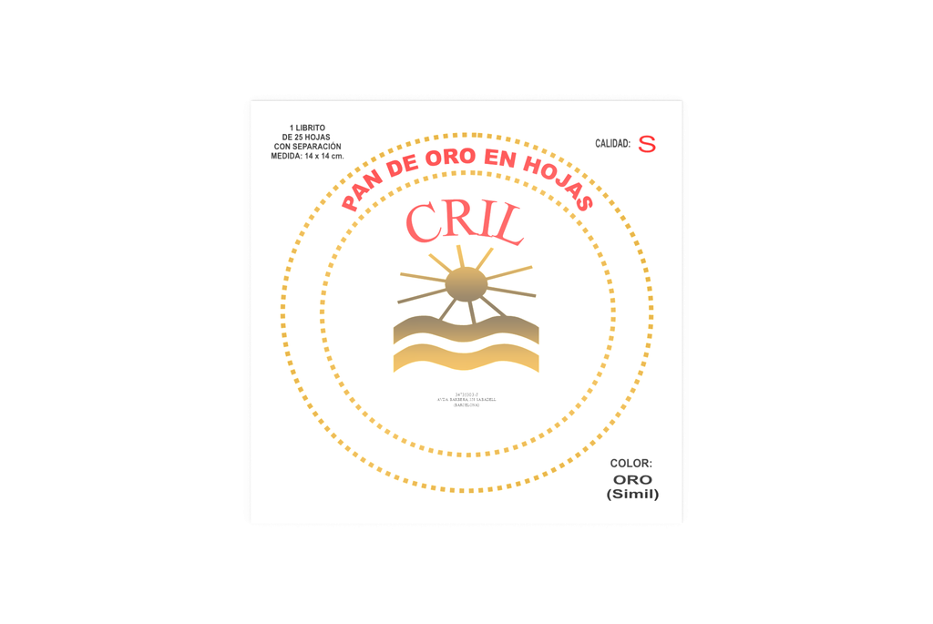 Pan De Oro Cril 20 Libros