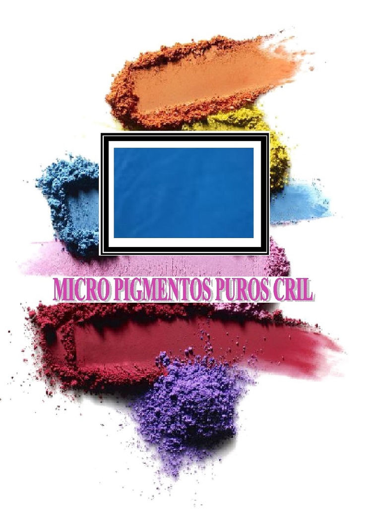 Pigmento Cril 50 G. Azul Cyan