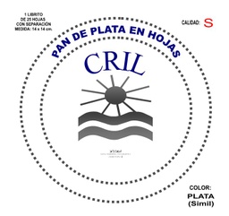 [0815002] Pan De Plata Cril 25 H.