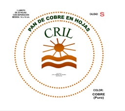 [0815022] Pan De Cobre Cril 25 H.