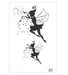 [0848071] Stencil 20*30 Cm. 071 Hadas