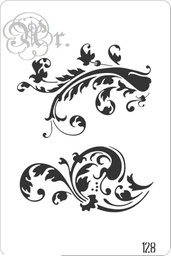 [848128.0] Stencil 20*30 Cm. 128 Arabesco