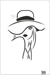 [848199.0] Stencil 20*30 Cm. 190 Media Mandala (copia)